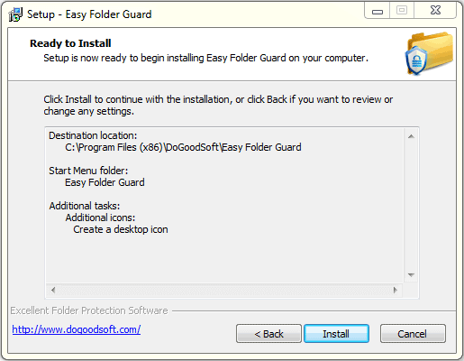 Install Easy Folder Guard