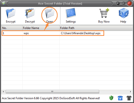 encryption record